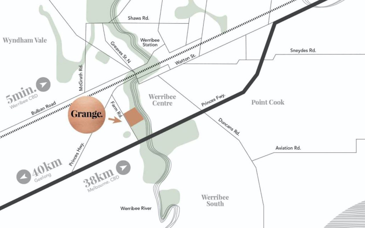 Grange Location Map